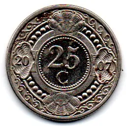 Antilhas Holandesas - 2007 - 25 Cents
