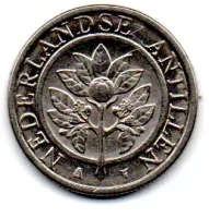 Antilhas Holandesas - 2007 - 25 Cents - Foto 2
