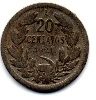 Chile - 1921 - 20 Centavos