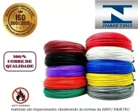 Cabo Flexível 95 mm 1 Metros HEPR 1KV Certificado inmetro 100% cobre