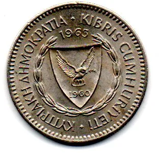 Chipre - 1963 - 50 Mils