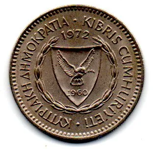 Chipre - 1972 - 50 Mils