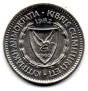 Chipre - 1982 - 50 Mils