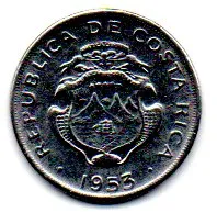 Costa Rica - 1953 - 5 Centimos
