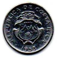 Costa Rica - 1953 - 5 Centimos