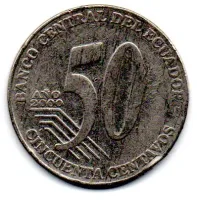 Equador - 2000 - 50 Centavos