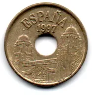 Espanha - 1997 - 25 Pesetas - Comemorativa - Melilla - Foto 2