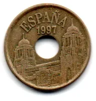 Espanha - 1997 - 25 Pesetas - Comemorativa - Melilla - Foto 2