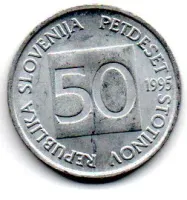 Eslovênia - 1995 - 50 Stotinov