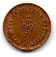 Reino Unido - 1973 - 1/2 Penny - C/ Danos - Foto 2