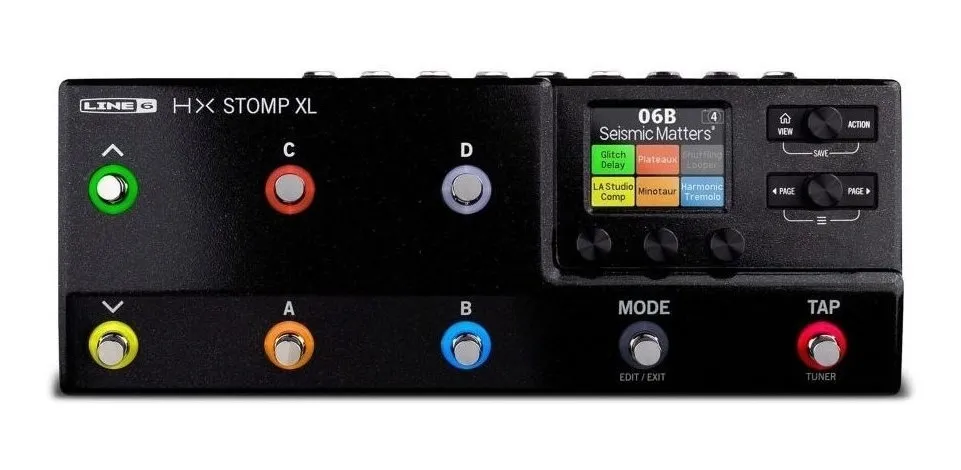 Pedaleira Hx Stomp Xl Line 6 Modeladora De Amplificadores