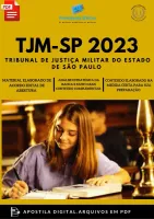 Apostila TJM SP Analista de Sistema Judiciário 2023 