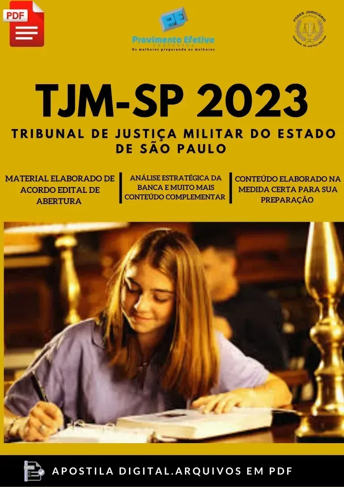 Apostila TJM SP Contador Judiciário 2023 