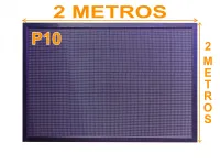 Painel de LED RGB P10 2 x 2 metros - Foto 3