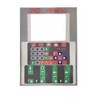 MEMBRANA EM POLICARBONATO PARA MÁQUINA DE MONTAR BICO