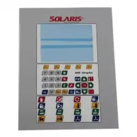 MEMBRANA EM POLICARBONATO CLP SOLARIS IHM GRAPHIC