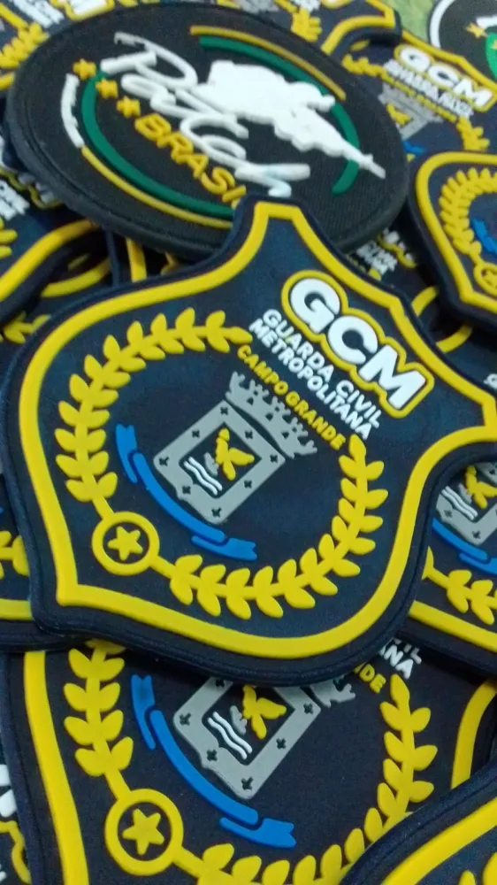 Patch Emborrachado GCM Campo Grande Imagem