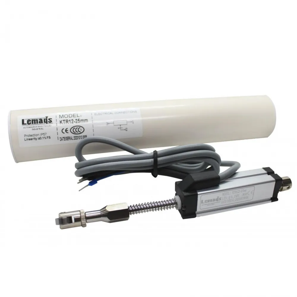 RÉGUA POTENCIOMÉTRICA MOD. KTR 175mm RETORNO MOLA