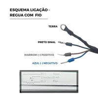 RÉGUA POTENCIOMÉTRICA MOD. KTR 175mm RETORNO MOLA - Foto 5