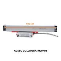 RÉGUA DIGITAL FRESA KA300 1020MM ESCALA LINEAR  - Foto 9