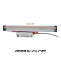 RÉGUA DIGITAL FRESA KA300 870MM ESCALA LINEAR  - Foto 9