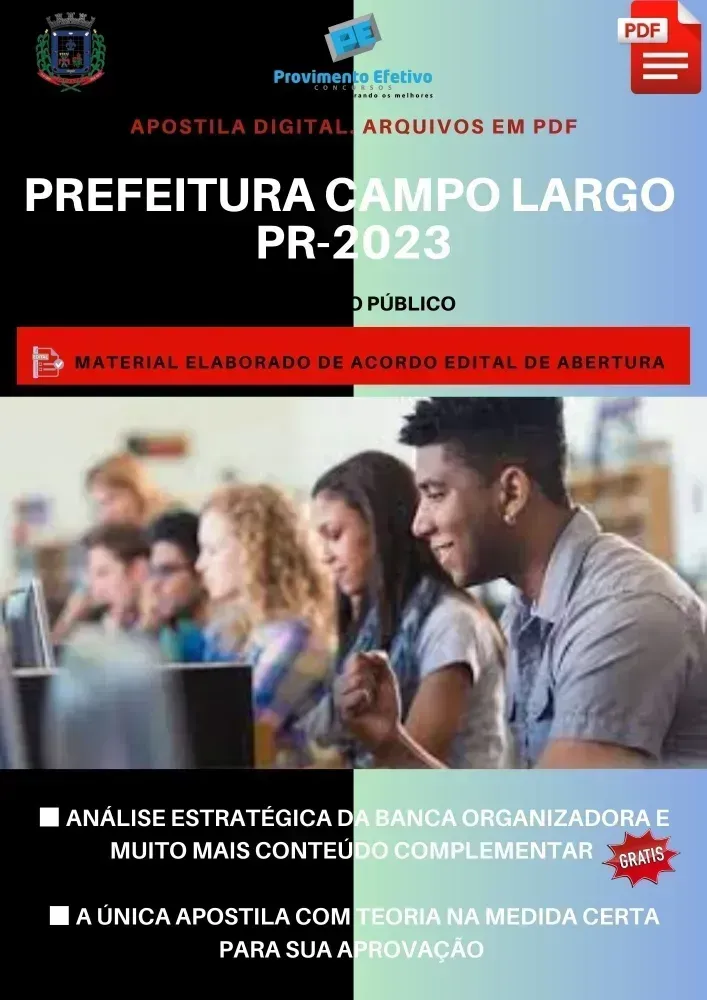 Apostila Prefeitura Campo Largo PR Técnico em Radiologia 2023 