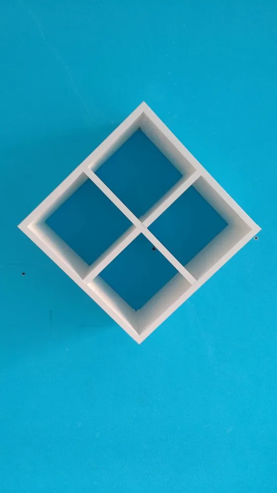 Porta Toalhas 4 Nichos Imagem