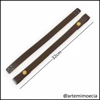  ALÇA DE MÃO | ALÇA PARA PORTA VINHO | WINEBAG - COURO 3mm - Foto 2