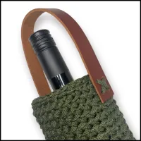  ALÇA DE MÃO | ALÇA PARA PORTA VINHO | WINEBAG - COURO 3mm - Foto 4