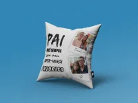 ALMOFADA COM FOTOS | 40X40cm  - Foto 2