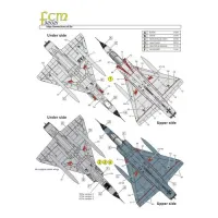 Decalque Fcm 32021 Mirage III Decal Fab 1/32 - Foto 3