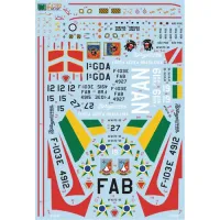 Decalque Fcm 32021 Mirage III Decal Fab 1/32 - Foto 4