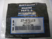 Junta da Tampa da Válvula Termostática Termostato Motor de Popa Mercury Quicksilver OEM 27-828319 - Foto 2