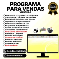 Programa Controle de Estoque, Pedido de Vendas e Financeiro v3.0 PLUS - FpqSystem — imagem principal