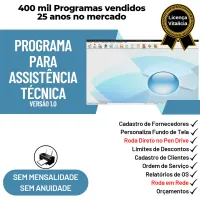 Programa Assistência Técnica, Ordem de Serviço e Orçamento v1.0 - FpqSystem — imagem principal