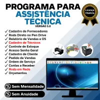 Programa Ordem de Serviço Assistência Técnica, Vendas e Estoque v3.0 - FpqSystem — imagem principal