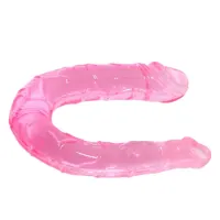 Pênis Dupla silicone flexível 29 x 3,3cm x 2,2cm - BI040001 - Foto 4