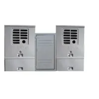 Caixa De Luz CHAPA Tipo E Para 2 Medidor - Enel Eletropaulo MONTADA AES ENEL