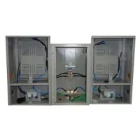 Caixa De Luz CHAPA Tipo E Para 2 Medidor - Enel Eletropaulo MONTADA AES ENEL - Foto 2