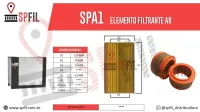 ELEMENTO FILTRANTE AR  SPA1