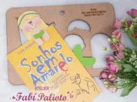 G1.379  Gabarito de Moldes em MDF Iara Marca Páginas - Foto 2