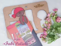 G1.380  Gabarito de Moldes em MDF Saci Marca Páginas - Foto 2