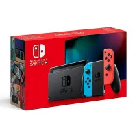 [Desbloqueado - Seminovo] Console Nintendo Switch Neon Blue/Neon Red - Bateria Estendida V2 - 128GB - Foto 4