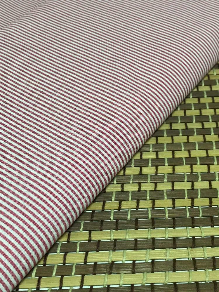   TECIDO CALDEIRA listrado D juan miudo-1vermelho