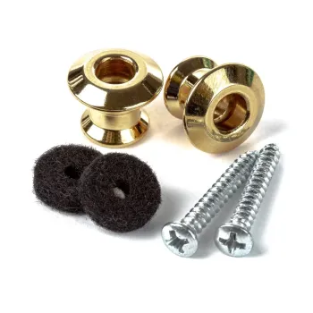 Strap Lock Dual Design Ouro 2PSLS034G Dunlop