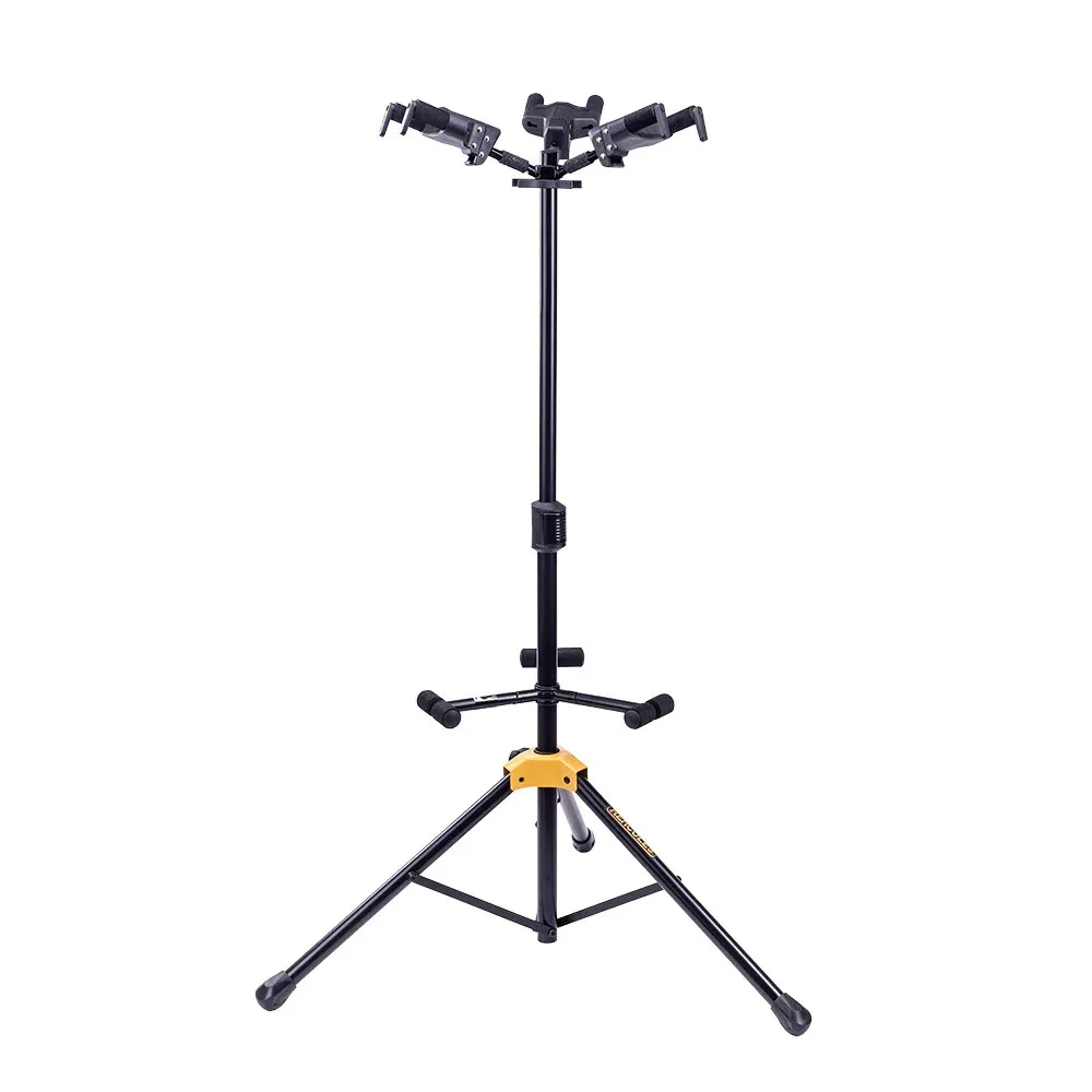 Suporte Triplo para Guitarra/Baixo/Violão com Regulagem de Altura Hercules