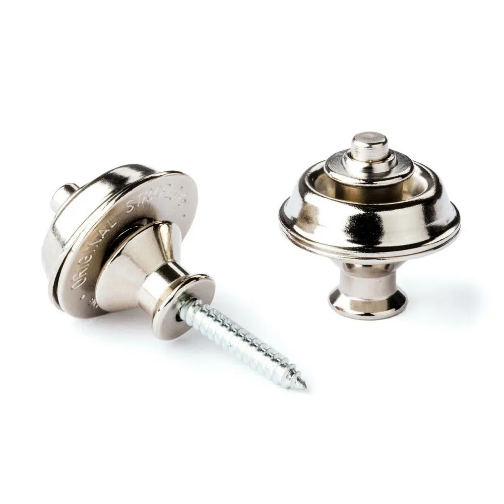 Kit de Roldanas Strap Lock Dual Design Níquel SLS1031N Dunlop Imagem