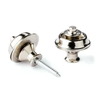 Kit de Roldanas Strap Lock Dual Design Níquel SLS1031N Dunlop