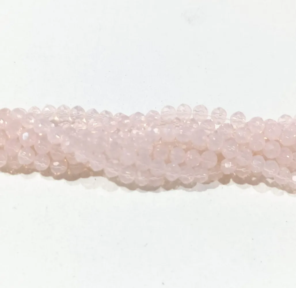 Fio de cristal Rosa Gloss - 390