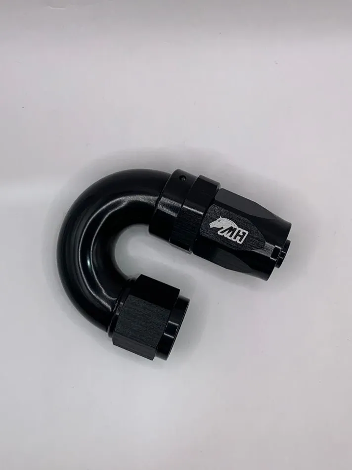 Conexão 8AN/AN8 Curva 180° Black Edition